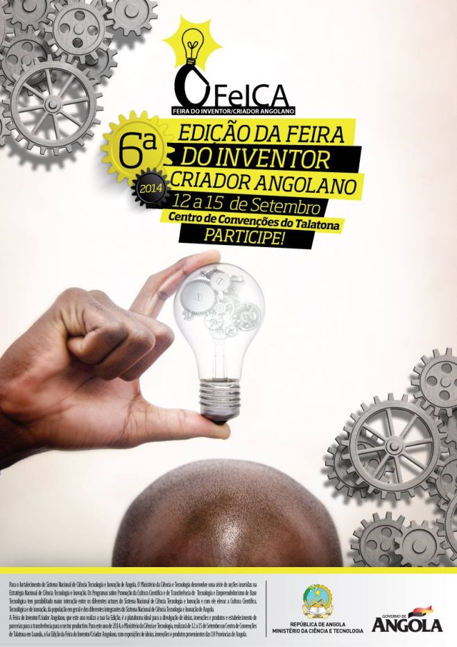 Feira do Inventor/Criador Angolano, entre 12 e 15 de Setembro de 2014, no CNIC, em Luanda