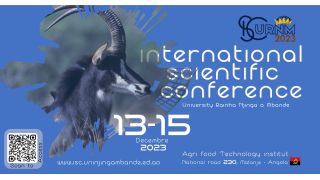 Universidade Rainha Njinga a Mbande (URNM) realiza a 1ª Conferência Científica Internacional de 13 a 16 de Dezembro de 2023 - Chamada para Submissão de Artigos até 27 de Agosto